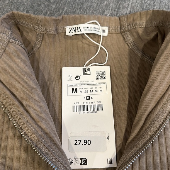 Zara ribbed top - Picture 2 of 6